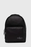 Plecaki - Calvin Klein Jeans plecak damski kolor czarny duży gładki K50K512035 - miniaturka - grafika 1