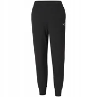 Dresy męskie - Spodnie damskie Puma ESS Sweatpants TR cl czarne 586842 51 2XL - miniaturka - grafika 1