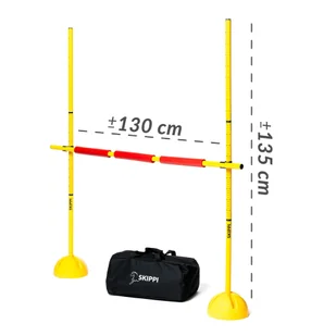 Przeszkoda treningowa Skippi 135 cm - prezent dla aktywnego dziecka - Księgarnia OUTLET - miniaturka - grafika 10