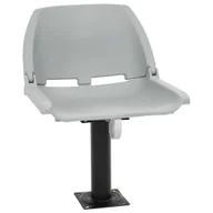 Żeglarstwo - vidaXL Składane siedzisko do łodzi, 2-cz., bez poduszki, 48x51x41 cm - miniaturka - grafika 1