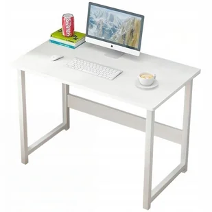 Biurko komputerowe białe stolik pod laptop komputer styl skandynawski - Biurka Biurko komputerowe białe stolik pod laptop komputer styl skandynawski - Biurka - miniaturka - grafika 1