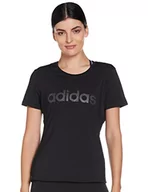 Koszulki i topy damskie - adidas Damska koszulka D2m Solid T-Shirt czarny czarny/biały 21 - miniaturka - grafika 1
