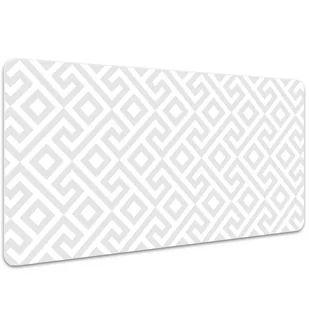 Duża mata na biurko Grecki geometryczny motyw 100x50 cm - Podkładki na biurko - miniaturka - grafika 1