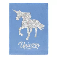 Notesy i bloczki - notes pluszowy a5 unicorn - miniaturka - grafika 1