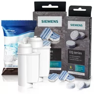 Akcesoria i części do ekspresów do kawy - Zestaw Siemens, Filtr Aqualogis AL-Inte 2szt, Siemens Odkamieniacz TZ80002, Siemens Tabletki TZ80001 - miniaturka - grafika 1