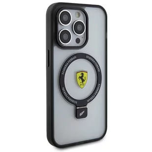 Ferrari FEHMP15XUSCAH iPhone 15 Pro Max 6.7" transparent hardcase Ring Stand 2023 Collection MagSafe - Etui i futerały do telefonów - miniaturka - grafika 4