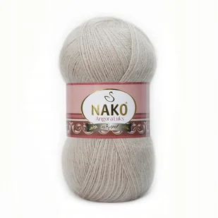 Włóczka NAKO ANGORA LUKS 100g / 10344 cappuccino - Pasmanteria - miniaturka - grafika 1