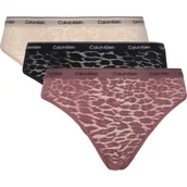 Majtki damskie - Calvin Klein Underwear Koronkowe figi brazylijskie 3-pack - miniaturka - grafika 1