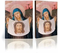 Ikony i obrazy sakralne - Ikona religijna Święta Weronika z Chustą - miniaturka - grafika 1