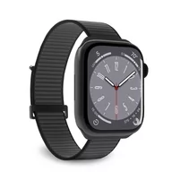 Akcesoria do smartwatchy - PURO Nylon Sport - Pasek do Apple Watch 42/44/45/49 mm (Czarny) - miniaturka - grafika 1