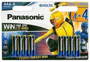 Panasonic AAA Evolta 8 szt. LR3EGE/8BW - Baterie i akcesoria - miniaturka - grafika 3