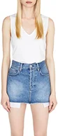 Koszulki i topy damskie - Sisley Womens Tank-TOP 3096LH00F T-Shirt, White 101, S, White 101, S - miniaturka - grafika 1