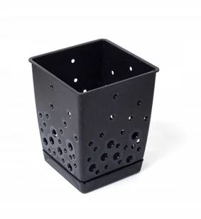 Altom OCIEKACZ DO SZTUĆCÓW Z PODSTAWKĄ BĄBLE COSMOS CZARNY 5903456011338 - Suszarki do naczyń - miniaturka - grafika 1