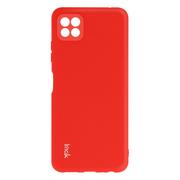 Etui i futerały do telefonów - Etui Samsung Galaxy A22 5G Silikonowe Żelowe Odporne na Ślady Imak czerwone - miniaturka - grafika 1