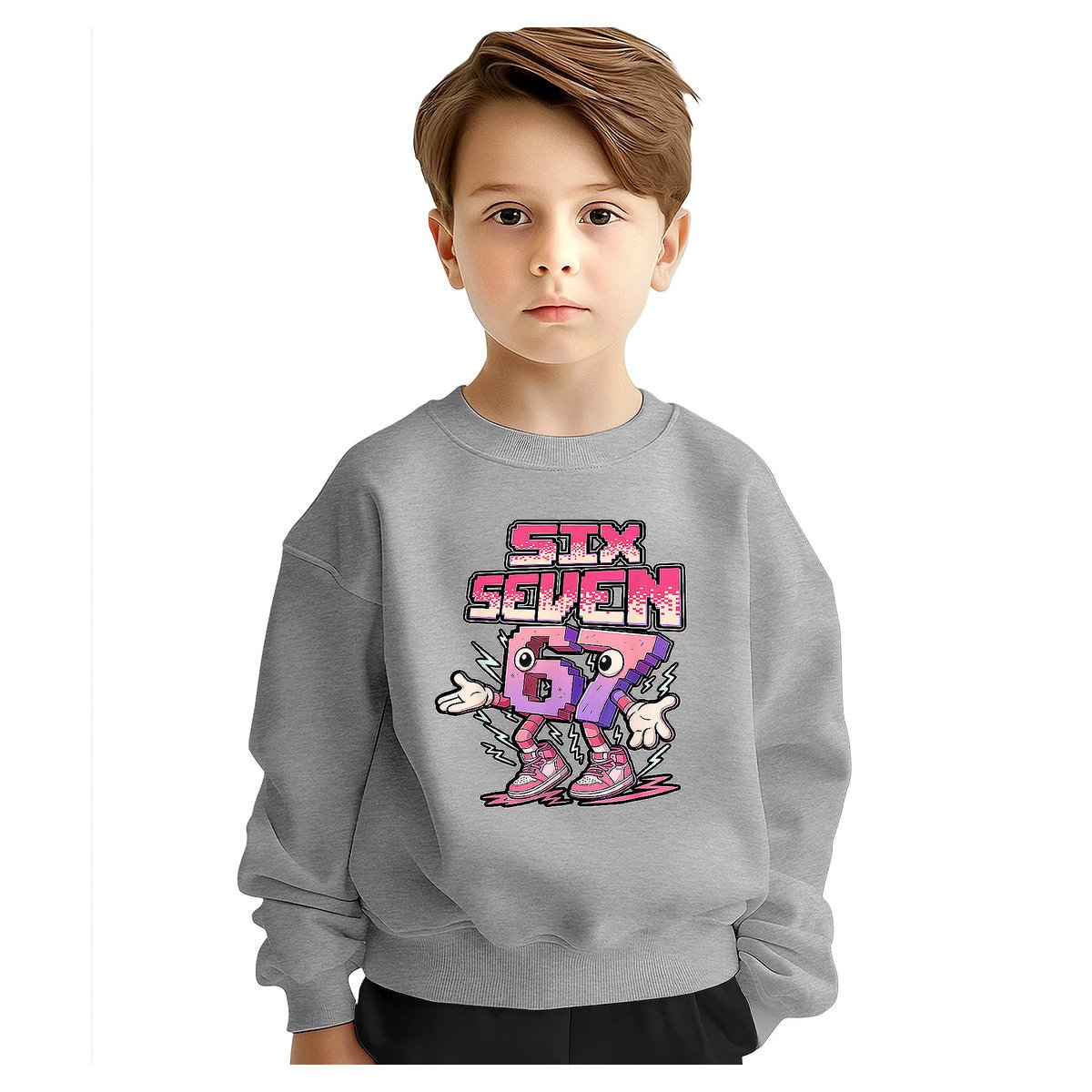 BLUZA DZIECIĘCA 67 SIX SEVEN VIRAL 146-152 DLA CHŁOPCA DZIEWCZYNKI