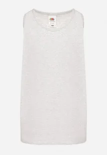 Szara Bawełniana Koszulka Typu Tank Top Zianessa - Piżamy męskie - miniaturka - grafika 1