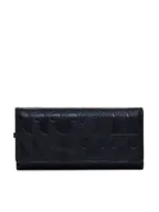 Portfele - Desigual Duży Portfel Damski 25SAYP07 Czarny - miniaturka - grafika 1