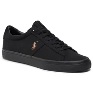 Trampki damskie - Polo Ralph Lauren Tenisówki Sayer 816764497002 Black - miniaturka - grafika 1