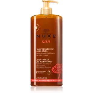 Nuxe Sun Żel pod prysznic po opalaniu ciało + włosy Jumbo 750ml - Kosmetyki po opalaniu - miniaturka - grafika 1