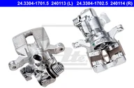 Zaciski hamulcowe - ATE ZACISK HAMULCA 24.3304-1701.5 HONDA CIVIC VI 1.6I 94-97 - miniaturka - grafika 1