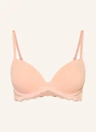 Biustonosze - Calvin Klein Biustonosz Usztywniany Sensual Stretch Love rosa - miniaturka - grafika 1