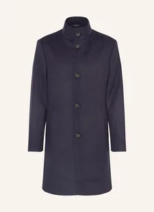 Tommy Hilfiger Płaszcz Wełniany blau - Płaszcze damskie - miniaturka - grafika 1