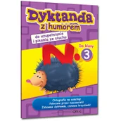 Edukacja przedszkolna - Greg Dyktanda z humorem do klasy 3 - Marta Kurdziel, Zimoch Aleksandra (layout), Południak Marcin (okładka) - miniaturka - grafika 1