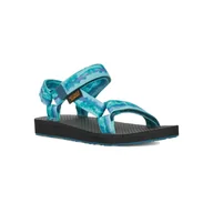 Sandały damskie - Sandały damskie Teva Original Universal Tye-Dye sorbet blue coral - 37 - miniaturka - grafika 1