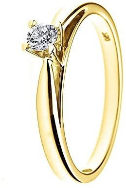 & You Ring 17,8 mm DIAMENTY 0,15 ct ZŁOTO 9 ct 375