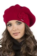 Czapki damskie - Vivisence 7006 Czerwony Uni Nakrycie Głowy Beret - miniaturka - grafika 1