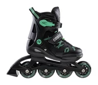 Rolki - Coolslide, Rolki dziecięce, Black/Irish Green, 36-39 - miniaturka - grafika 1