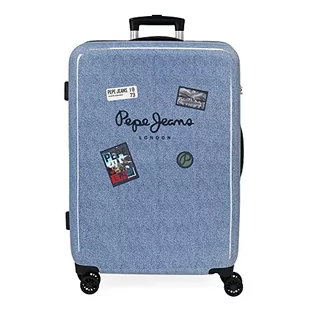 Pepe Jeans Cyfrowa walizka kabinowa, Damon, średnia walizka - Walizki - miniaturka - grafika 1