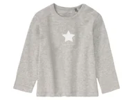 Bluzki dla niemowląt - bellybutton Bluzka niemowlęca z biobawełny z długimi rękawami (80, Szary) - miniaturka - grafika 1
