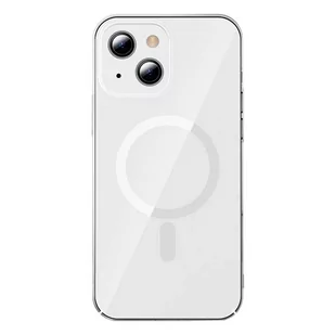 Baseus Crystal Case magnetyczne etui do iPhone 13 + szkło na ekran przezroczysty (kompatybilne z MagSafe) (ARJT000002) ARJT000002 - Etui i futerały do telefonów - miniaturka - grafika 3