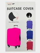 Akcesoria podróżnicze - Pokrowiec na walizkę M różowy różowy - miniaturka - grafika 1