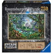 Puzzle - Ravensburger 759 EL Exit Magiczny L as GXP-727496 - miniaturka - grafika 1