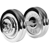 Pozostały sprzęt siłowy - Axer TwójPasaż.pl TwójPasaż.pl, Chromowana do ćwiczeń, 25 kg - miniaturka - grafika 1