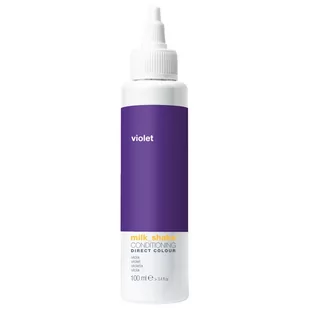 Milk Shake Direct Colour, odżywka koloryzująca do włosów, violet, 100ml - Farby do włosów i szampony koloryzujące - miniaturka - grafika 1
