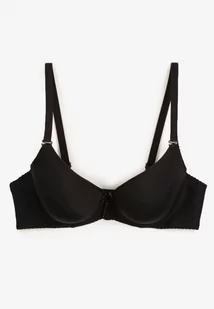 Czarny Biustonosz Typu Full Cup z Regulowanymi Ramiączkami Crisanta - Biustonosze - miniaturka - grafika 1