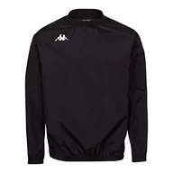 Bluzy dla chłopców - Kappa Bluza chłopięca Gaggio Sweat czarny czarny 14 Lat - miniaturka - grafika 1
