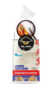 Mr. Ming Makaron chiński z Fasoli Mung i groszku 100g Mr. Ming - Makaron - miniaturka - grafika 1