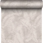Tapety - Tapeta Arcadia Pióra beżowa winylowa na flizelinie - miniaturka - grafika 1
