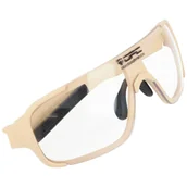 Ochrona oczu i twarzy - Okulary ochronne-przeciwsłoneczne OPC Tactical 2mm JET I Matt Khaki / Clear Shooter (TJ I MATT KHA CLEAR) - miniaturka - grafika 1