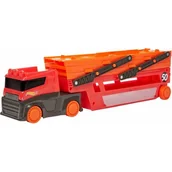Samochody i pojazdy dla dzieci - Mattel Hot Wheels Mega Transporter GHR48 - miniaturka - grafika 1