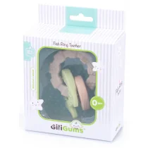 GiliGums GiliGums Silikonowy gryzak rybka   5O40LR 5O40LR SAM  One size - Grzechotki dla dzieci - miniaturka - grafika 3