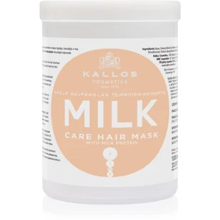 Kallos KJMN Milk Maska do każdego rodzaju włosów 1000 ml - Maski do włosów - miniaturka - grafika 1