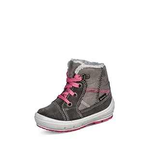 Superfit Groovy dziewczęce kozaki śniegowe, szare/różowe 2010, 20 EU - Kozaki damskie - miniaturka - grafika 1