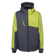 Kurtki narciarskie - Dziecięca Kurtka HI-TEC RAMIREZ JRB M000264424 – Szary - miniaturka - grafika 1