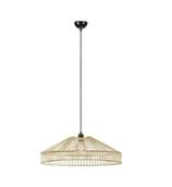Lampy sufitowe - Naturalna lampa wisząca w stylu boho 108783 z serii TAPA - miniaturka - grafika 1