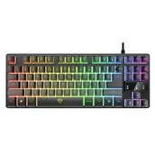 Klawiatury - Klawiatura przewodowa TRUST GXT 833 Thado Illuminated RU - miniaturka - grafika 1